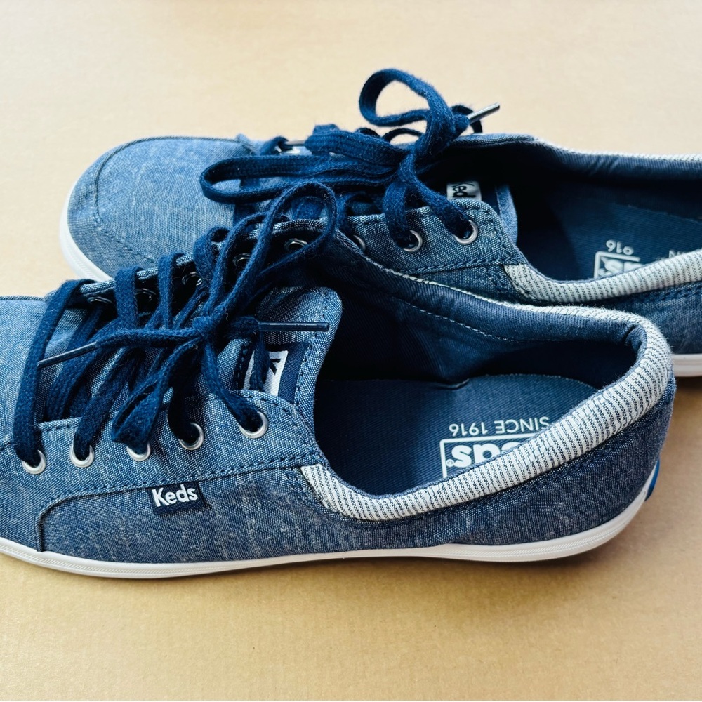 Keds Denim Lace-Up Sneakers